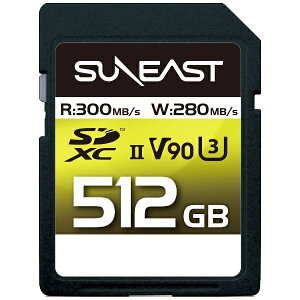 SUNEASTbTC[Xg SDXCJ[hypSLC V90z SUNEAST ULTIMATE PROiAeBCgvj SE-SDU2512GA300 [Class10 /512GB]
