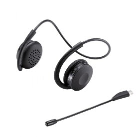サンワサプライ｜SANWA SUPPLY ヘッドセット MM-BTSH63BK [ワイヤレス（Bluetooth） /両耳 /ネックバンドタイプ]