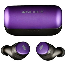 Noble Audio｜ノーブルオーディオ フルワイヤレスイヤホン FoKus H-ANC Purple NOB-FOKUSHANC-P [ワイヤレス(左右分離) /ノイズキャンセリング対応 /Bluetooth対応]【rb_audio_cpn】