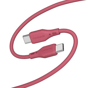 OWLTECHbIEebN PDΉ VL[^b`ł܂ɂ USB Type-C to USB Type-C \tgVRP[u Cbh OWL-CBSCC20-WR [USB Power DeliveryΉ]
