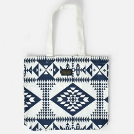 PENDLETON｜ペンドルトン バッグ・トートバッグ 8ozコットンキャンバスプリントショップトートバッグ 8oz COTTON CANVAS PRINT SHOP TOTE(37×33×8cm/ネイビー) PDT-000-211032