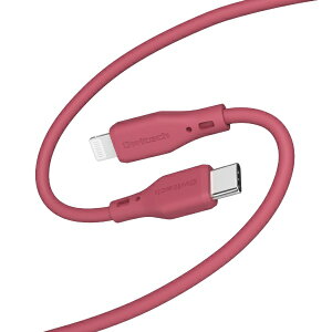 OWLTECHbIEebN PD60WΉ VL[^b`ł܂ɂ USB Type-C to Lightning \tgVRP[u Cbh OWL-CBSCL10-WR [USB Power DeliveryΉ]