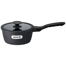 万年｜MANNEN ジョイア キャセロールソースパン 18cm ガスコンロ・IH（オール熱源対応） ブラック XC-S18BK [IH対応]