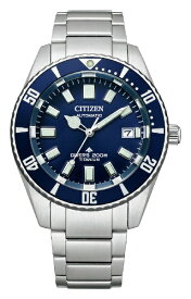 【エントリーで最大全額ポイント還元｜7/18迄】 CITIZEN｜シチズン PROMASTER（プロマスター） メカニカルダイバー200m MARINEシリーズ 文字盤：ブルー/バンド材質：金属 NB6021-68L