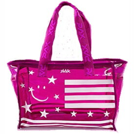 LYNX｜リンクス PAX パクス クリアトートバッグ(横幅【上】50×横幅【底】40×高さ30×マチ20cm/PINK) PAXTB-02