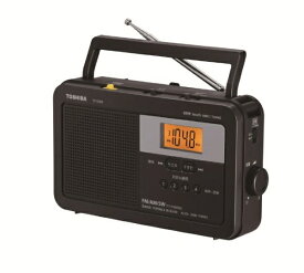 東芝｜TOSHIBA LEDライト付きホームラジオ ガンメタリック TY-SHR4(KM) [ワイドFM対応 /AM/FM/短波]