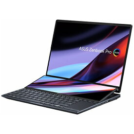 ASUS｜エイスース ノートパソコン Zenbook Pro 14 Duo OLED テックブラック UX8402ZA-M3033W [14.5型 /Windows11 Home /intel Core i7 /メモリ：16GB /SSD：512GB /WPS Office /2022年8月モデル]