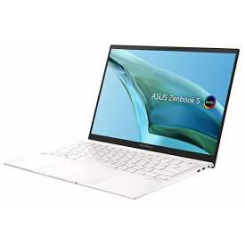 ASUS｜エイスース ノートパソコン Zenbook S 13 OLED リファインドホワイト UM5302TA-LX192W [13.3型 /Windows11 Home /AMD Ryzen 5 /メモリ：8GB /SSD：512GB /WPS Office /2022年8月モデル]