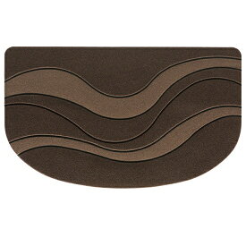リッチェル｜Richell 玄関マット M カーム柄 ブラウン