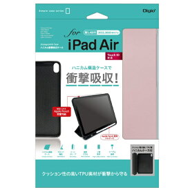ナカバヤシ｜Nakabayashi 10.9インチ iPad Air（第5/4世代）用 ハニカム衝撃吸収ケース ピンク TBC-IPA2204P