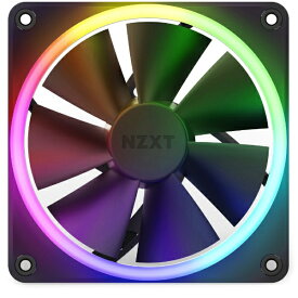 NZXT｜エヌゼットエックスティー ケースファン [120mm /1800RPM] F Series RGB Fans ブラック RF-R12SF-B1