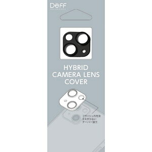 DEFF�b�f�B�[�t iPhone 14 6.1�C���`�EiPhone 14 Plus 6.7�C���`���p�J���������Y�J�o�[ �uHYBRID CAMERA LENS COVER�v �u���b�N DGIP22GA2BK