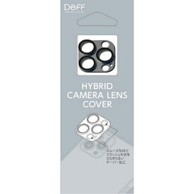 DEFF｜ディーフ iPhone 14 Pro(6.1インチ)/14 Pro Max(6.7インチ)兼用カメラレンズカバー 「HYBRID CAMERA LENS COVER」 グラファイト DG-IP22PGA2GR