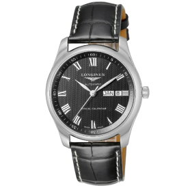 【エントリーで最大2万ポイント当たる｜1/20まで】 LONGINES｜ロンジン マスターコレクション [Mastercollection] 5年保証 ブラック（バンド：レザー） L2.910.4.51.7 [並行輸入品] 【代金引換配送不可】