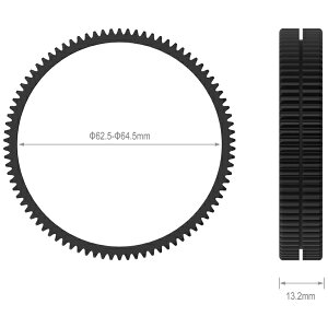 SmallRig�b�X���[�����O ��62.5-��64.5 �V�[�����X�t�H�[�J�X�M�A�����O SR3291