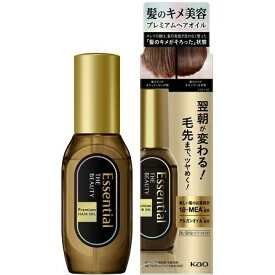 花王｜Kao Essential（エッセンシャル）ザビューティ 髪のキメ美容 プレミアムヘアオイル 60mL