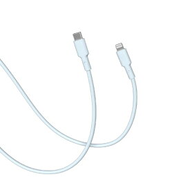 ファンマックスジャパン｜FUNMAXJAPAN CellCube TSUNAGU mayu USB-C to Lightningケーブル（1.0m） CellCube 白藍 CCCB07-LB