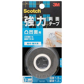 3Mジャパン｜スリーエムジャパン 強力両面凸凹面用KH-12R 12ミリX1.5M KH-12R