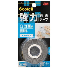 3Mジャパン｜スリーエムジャパン 強力両面凸凹面用KH-19R 19ミリX1.5M KH-19R