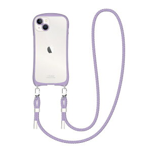 �i�`�������f�U�C���bNATURAL design iPhone 14 6.1�C���` /13 i.Color �V�����_�[�X�g���b�v�t HYD�P�[�X i.Color �p�[�v�� iP22-61-ICSH03