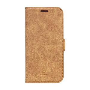�i�`�������f�U�C���bNATURAL design iPhone 14 6.1�C���` /13 StykeNatural �v���蒠�^�P�[�X Style Natural Camel�i�L�������j iP22-61-VS04