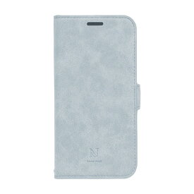 ナチュラルデザイン｜NATURAL design iPhone 14 Pro 6.1インチ /13Pro StykeNatural 革風手帳型ケース Style Natural BlueGray（ブルーグレイ） iP22-61P-VS10