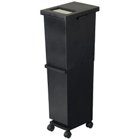 新輝合成｜SHINKIGOSEI ユニード 分別スリム2段36S ブラック 02040