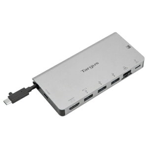 Targusb^[KX mUSB-C IXX J[hXbgx2 / HDMI / LAN / USB-Ax3 / USB-CnUSB PDΉ 100W hbLOXe[V Vo[ DOCK414 [USB Power DeliveryΉ]