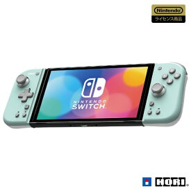 HORI｜ホリ グリップコントローラーFit for Nintendo Switch ミントグリーン×ホワイト【Switch】