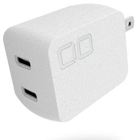 CIO｜シーアイオー NovaPort DUO 45W GaN充電器 USB-C×2ポート ホワイト CIO-G45W2C-WH [2ポート /USB Power Delivery対応 /GaN(窒化ガリウム) 採用]