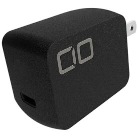 CIO｜シーアイオー NovaPort SOLO 45W GaN急速充電器 USB-C×1ポート ブラック CIO-G45W1C-BK [1ポート /USB Power Delivery対応 /GaN(窒化ガリウム) 採用]