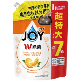 P&G｜ピーアンドジー JOY 除菌ジョイコンパクト つめかえ用 超特大 930mL 贅沢シトラスオレンジの香り