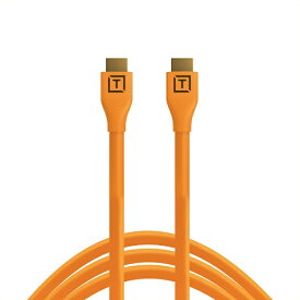 テザーツールズ｜Tether Tools H2A15-ORG 4.6m テザープロ HDMI 2.0 to HDMI 2.0 オレンジ [HDMI⇔HDMI /イーサネット対応]