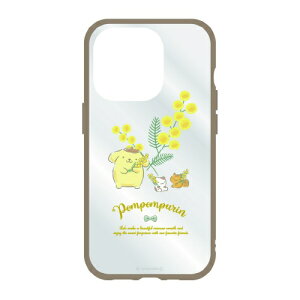 グルマンディーズ|gourmandise iPhone 14 Pro 6.1インチ/13Pro IIIIfit Clearケース サンリオキャラクターズ ポムポムプリン SANG-255PN