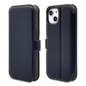 ラスタバナナ｜RastaBanana iPhone 14 / 13 (6.1インチ) スマートフリップ手帳型ケース ネイビー 7012IP261BO