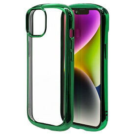 ラスタバナナ｜RastaBanana iPhone 14 / 13 (6.1インチ) VANILLA PACK TPUケース メタルフレーム 2.7mm curve グリーン 7121IP261TP