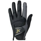 ダンロップ スリクソン｜DUNLOP SRIXON 【メンズ 左手着用(右利き用)】 ゴルフグローブ GGG-X018(22.0cm/ブラック)【返品交換不可】