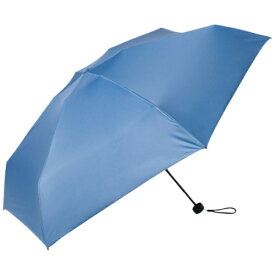 ビコーズ｜because 折りたたみ傘 UMBRELLAS MINI All Weather Minimal/Plain Color Mini サックス D-061502 [晴雨兼用傘]