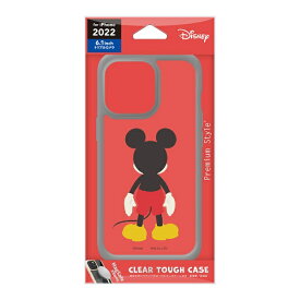 PGA｜ピージーエー iPhone 14 Pro 6.1インチ　MagSafe充電器対応 クリアタフケース　ミッキーマウス Premium Style ミッキーマウス PG-DPT22Q01MKY