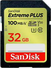 【まとめ買いで最大10%OFFクーポン(12/31まで)】 サンディスク｜SanDisk SanDisk Extreme PLUS SDHC UHS-Iカード 32GB SDSDXWT-032G-JBJCP [Class10 /32GB]