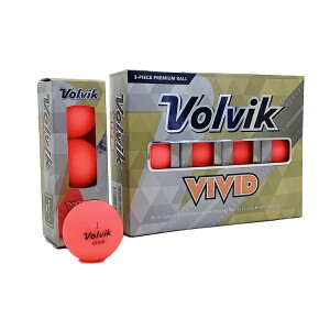 VOLVIK�b�{���r�b�N �S���t�{�[�� Volvik VIVID �s1�X���[�u(3��)/�s���N�t VOLVIK_VIVID_22 [3���i1�X���[�u�j]�y�ԕi�����s�z