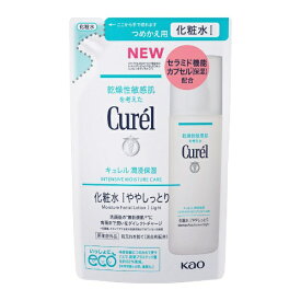 【エントリーで最大全額ポイント還元｜7/18迄】 花王｜Kao Curel（キュレル）潤浸保湿 化粧水 つめかえ用 130mL I ややしっとり