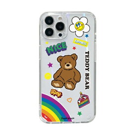 ROA｜ロア iPhone 14 Pro 6.1インチ オーロラケース　Teddy　Bear BOOGIEWOOGIE BW24106i14P