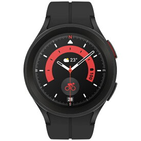GALAXY｜ギャラクシー スマートウォッチ Galaxy Watch5 Pro 45mm（Titanium） ブラック SM-R920NZKAXJP