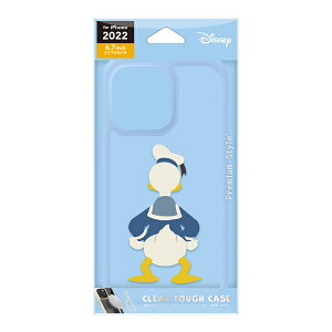 PGA|ピージーエー iPhone 14 Pro Max 6.7インチ MagSafe充電器対応 クリアタフケース ドナルドダック Premium Style ドナルドダック PG-DPT22S03DND