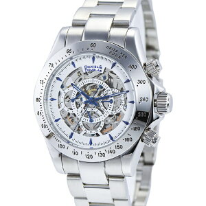 �_�j�G���E�A���h�E�_�O���X�bDANIEL&DOUGLAS �L���O �_�j�G��&�_�O���X �V���o�[�u���[ DD8802-WHBL