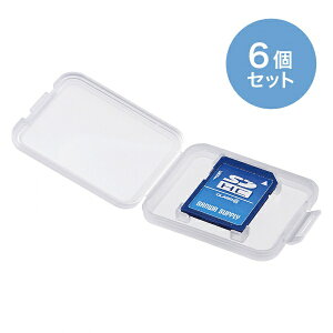 TTvCbSANWA SUPPLY SDJ[hP[X [6[] NAP[X 1[x6 FC-MMC10SDN