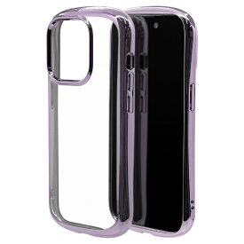 ラスタバナナ｜RastaBanana iPhone 14 Pro （6.1インチ） VANILLA PACK TPUケース メタルフレーム 2.7mm curve パープル 7197IP261PTP