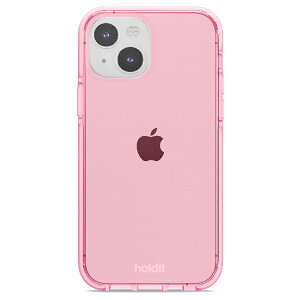 HOLDIT�b�z�[���f�B�b�g iPhone 14 6.1inch 2�� �ϏՌ��N���A�P�[�X�@B Pink HOLDIT �u���C�g�s���N 15553