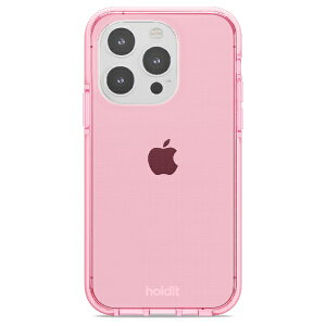 HOLDIT�b�z�[���f�B�b�g iPhone 14 Pro 3�� �ϏՌ��N���A�P�[�X�@B Pink HOLDIT �u���C�g�s���N 15559